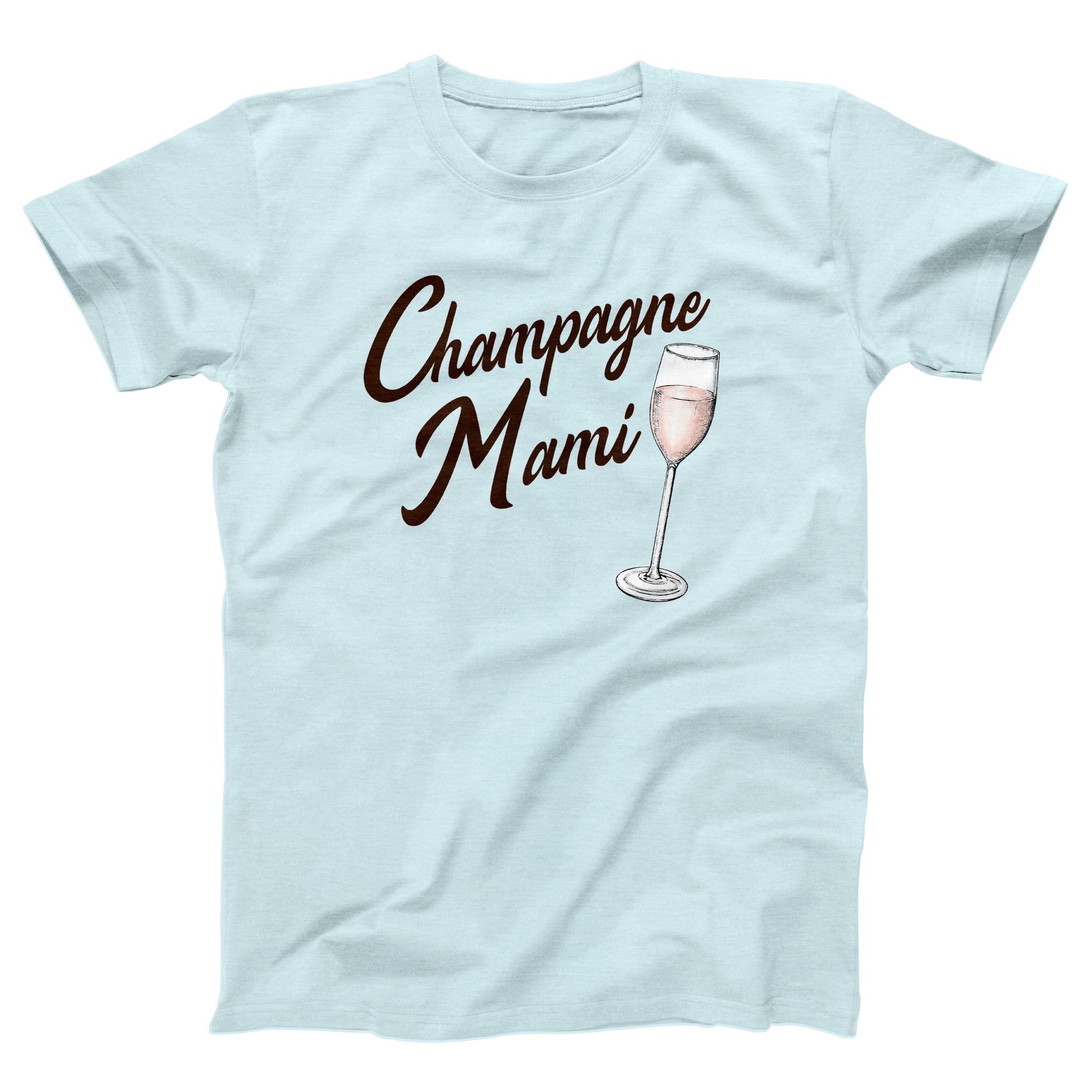 Champagne Mami Adult Unisex T-Shirt - anishphilip