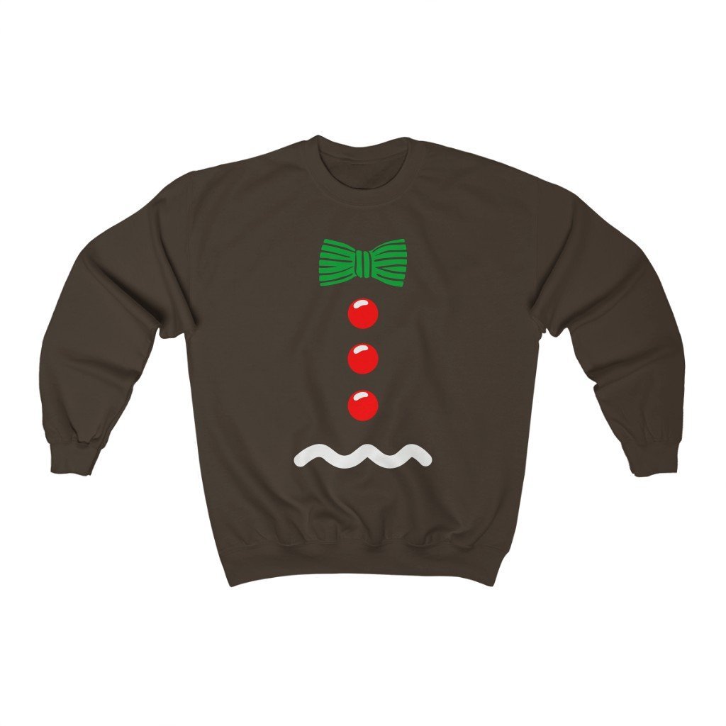 Gingerbread Man Suit Ugly Sweater - anishphilip