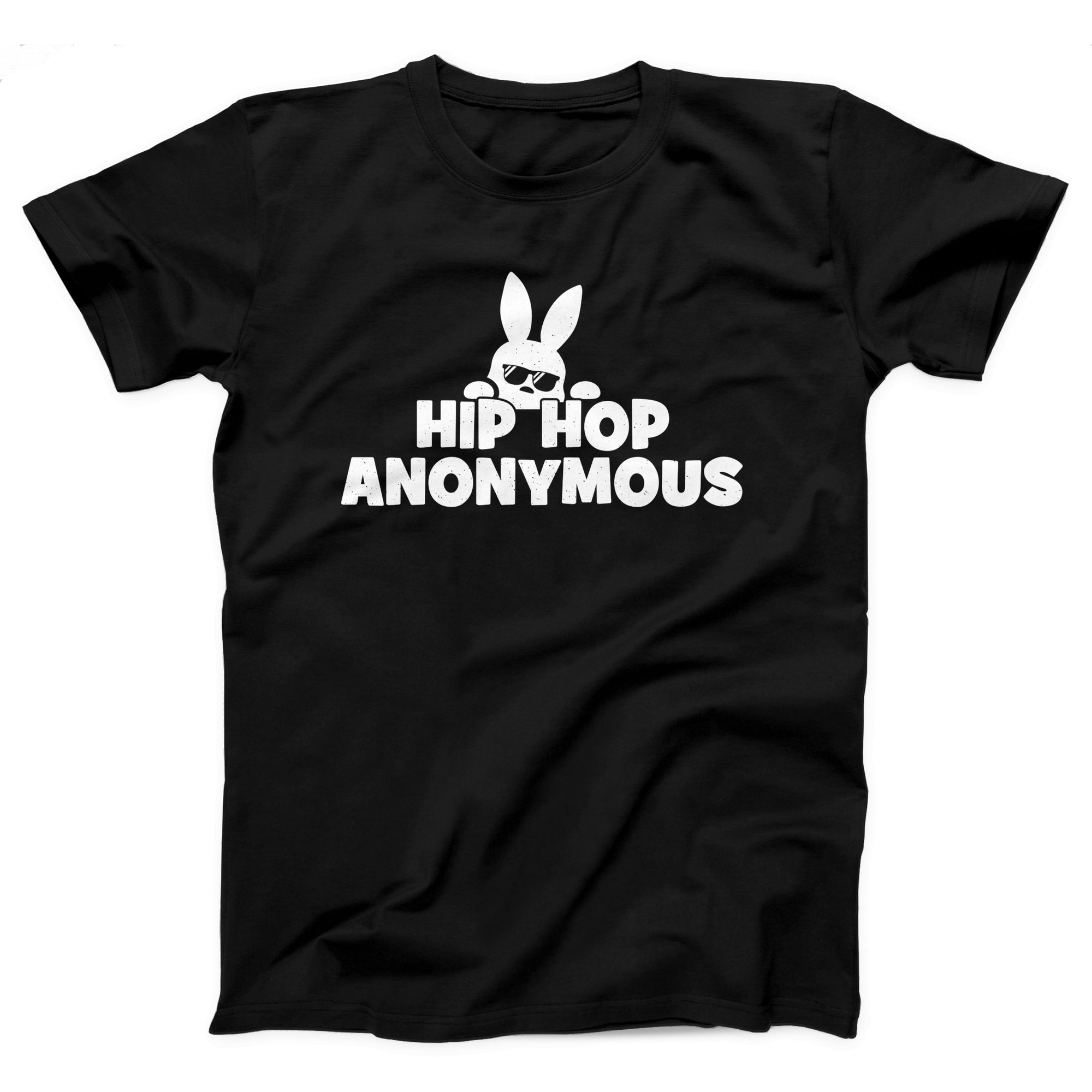 Hip Hop Anonymous Bunny Adult Unisex T-Shirt - anishphilip