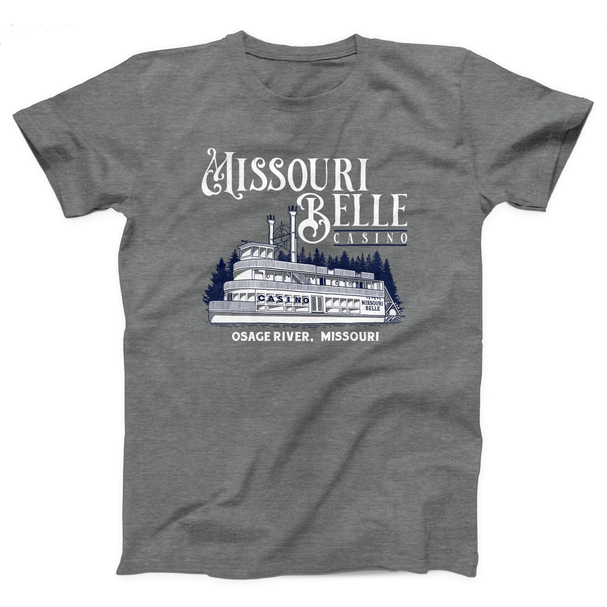Missouri Belle Casino Adult Unisex T-Shirt - anishphilip