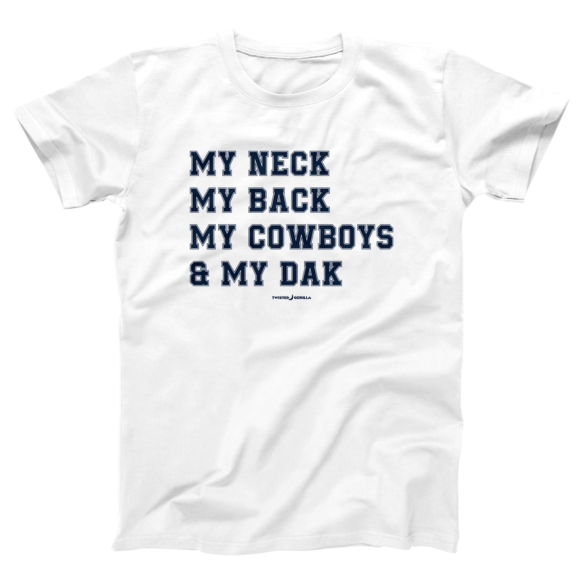 My Cowboys & My Dak Adult Unisex T-Shirt - anishphilip