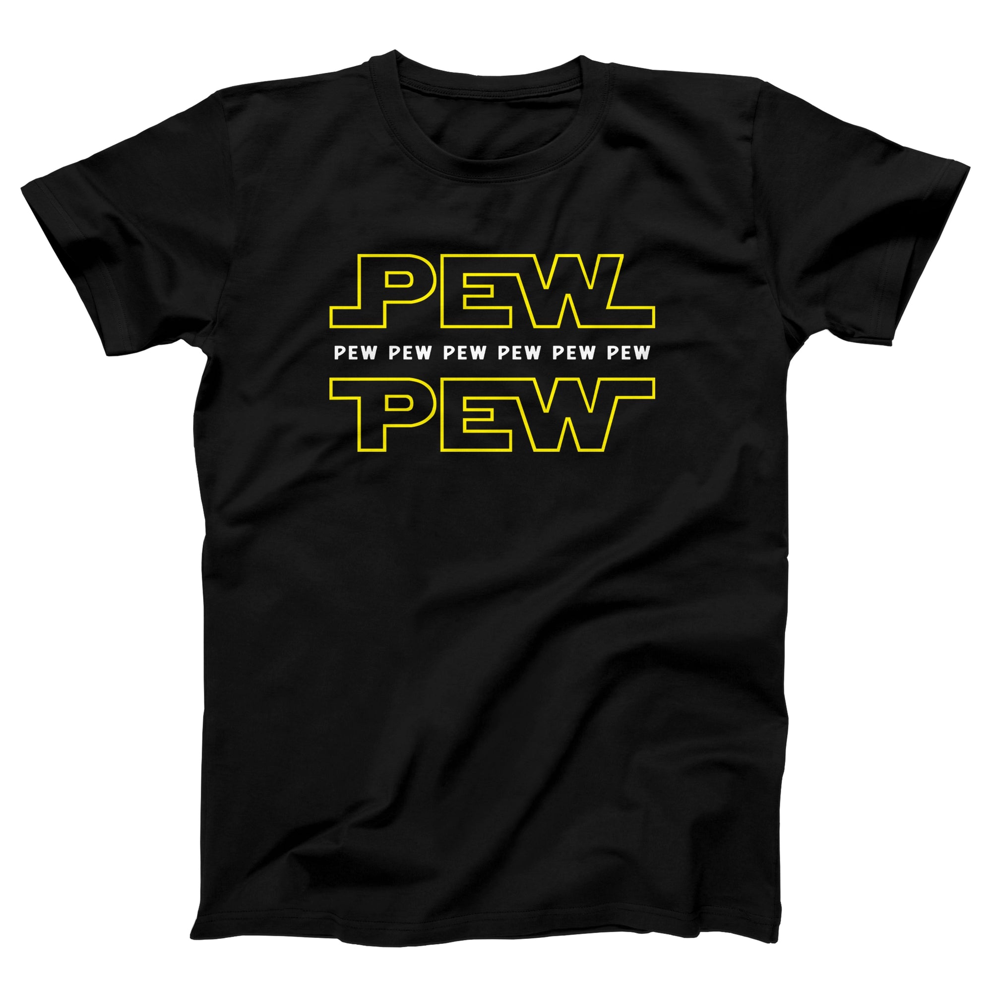 Pew Pew Adult Unisex T-Shirt - anishphilip