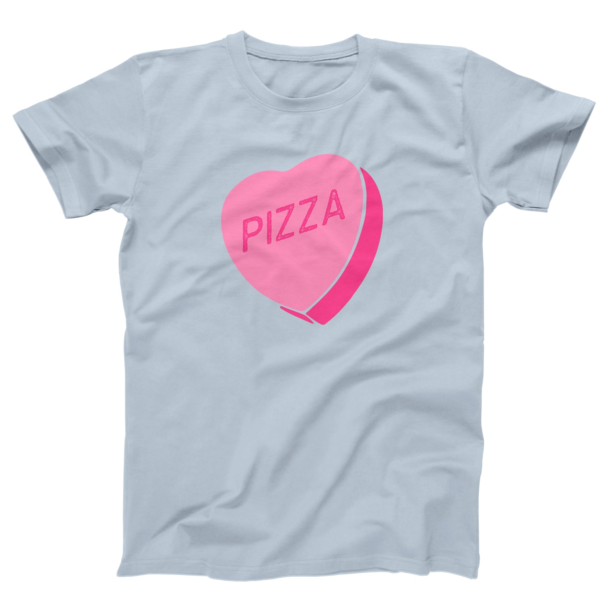 Pizza Heart Adult Unisex T-Shirt - anishphilip
