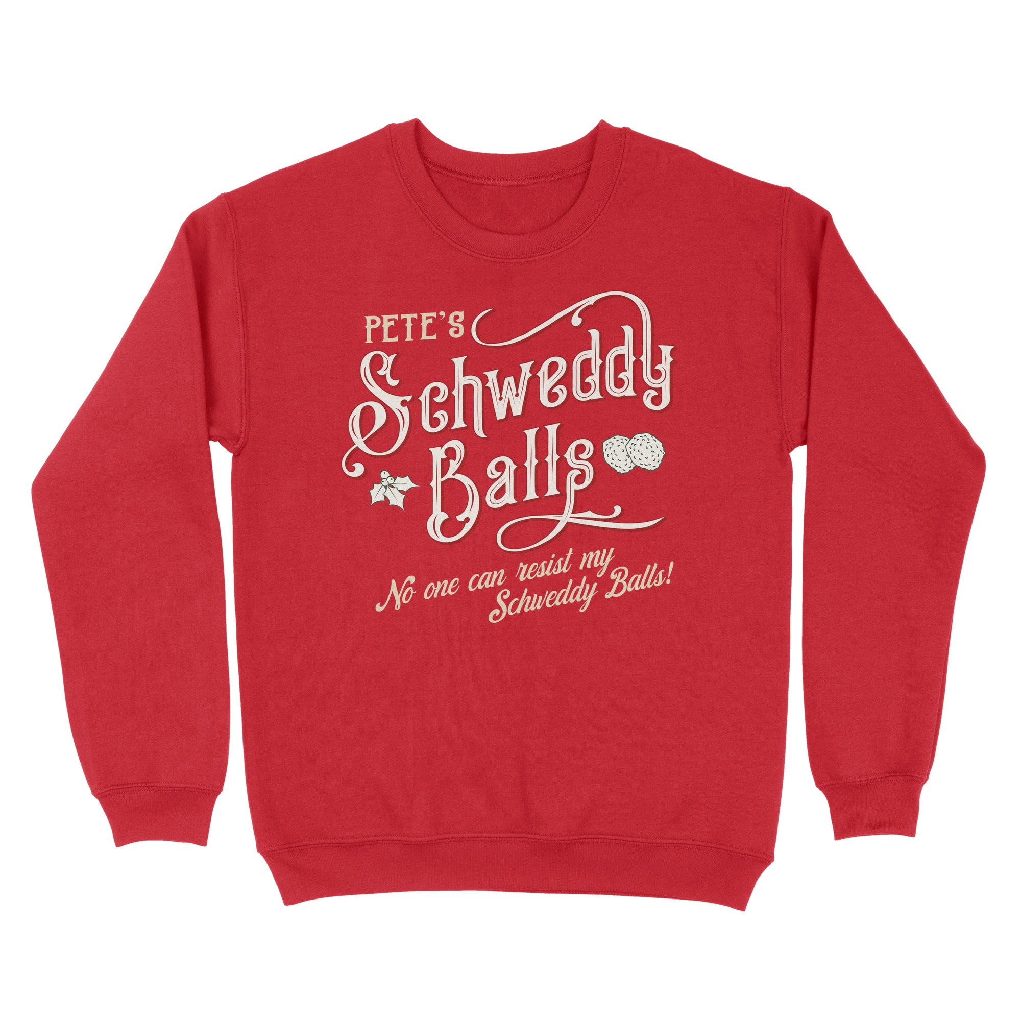 Schweddy Balls Ugly Sweater - anishphilip