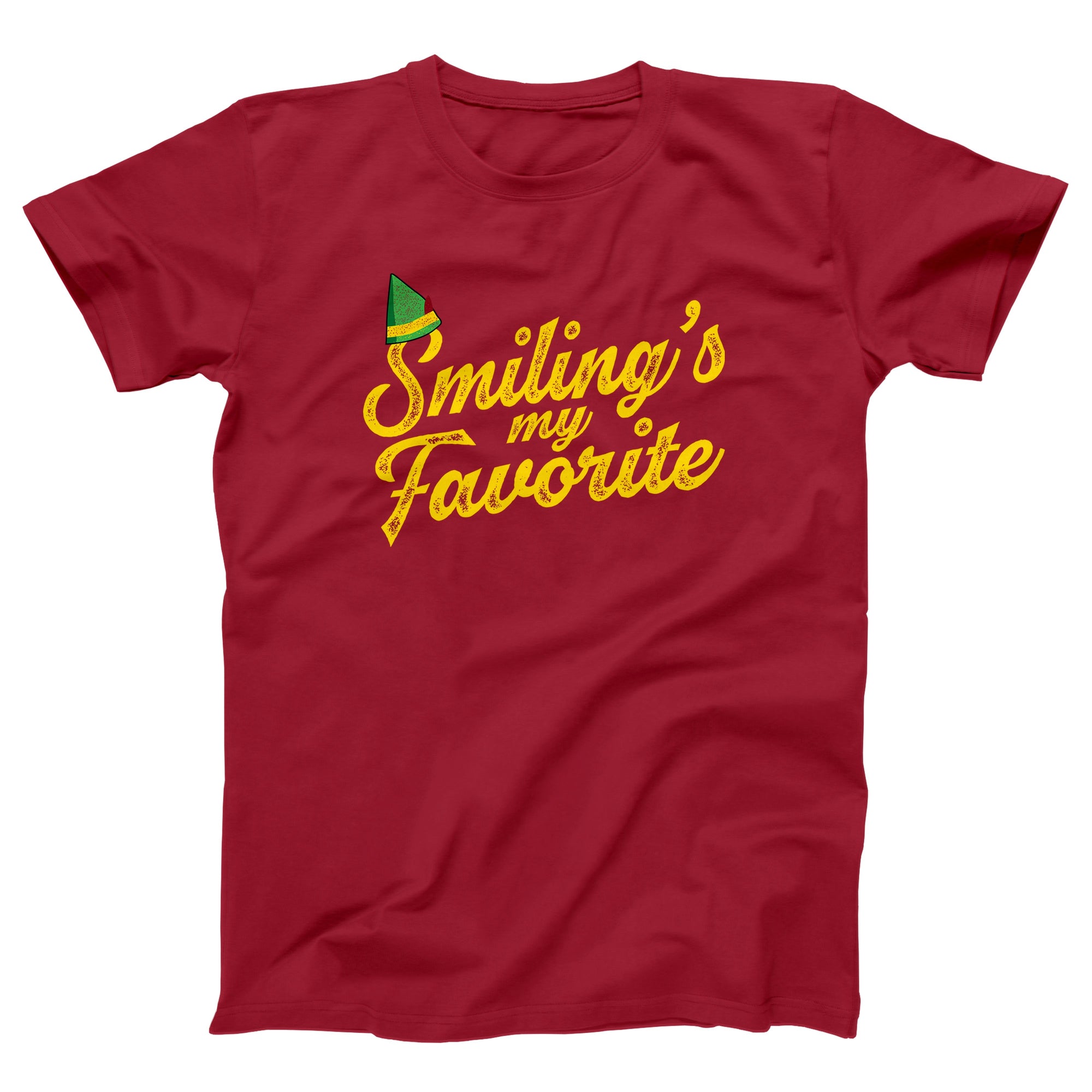 Smiling's My Favorite Adult Unisex T-Shirt - anishphilip