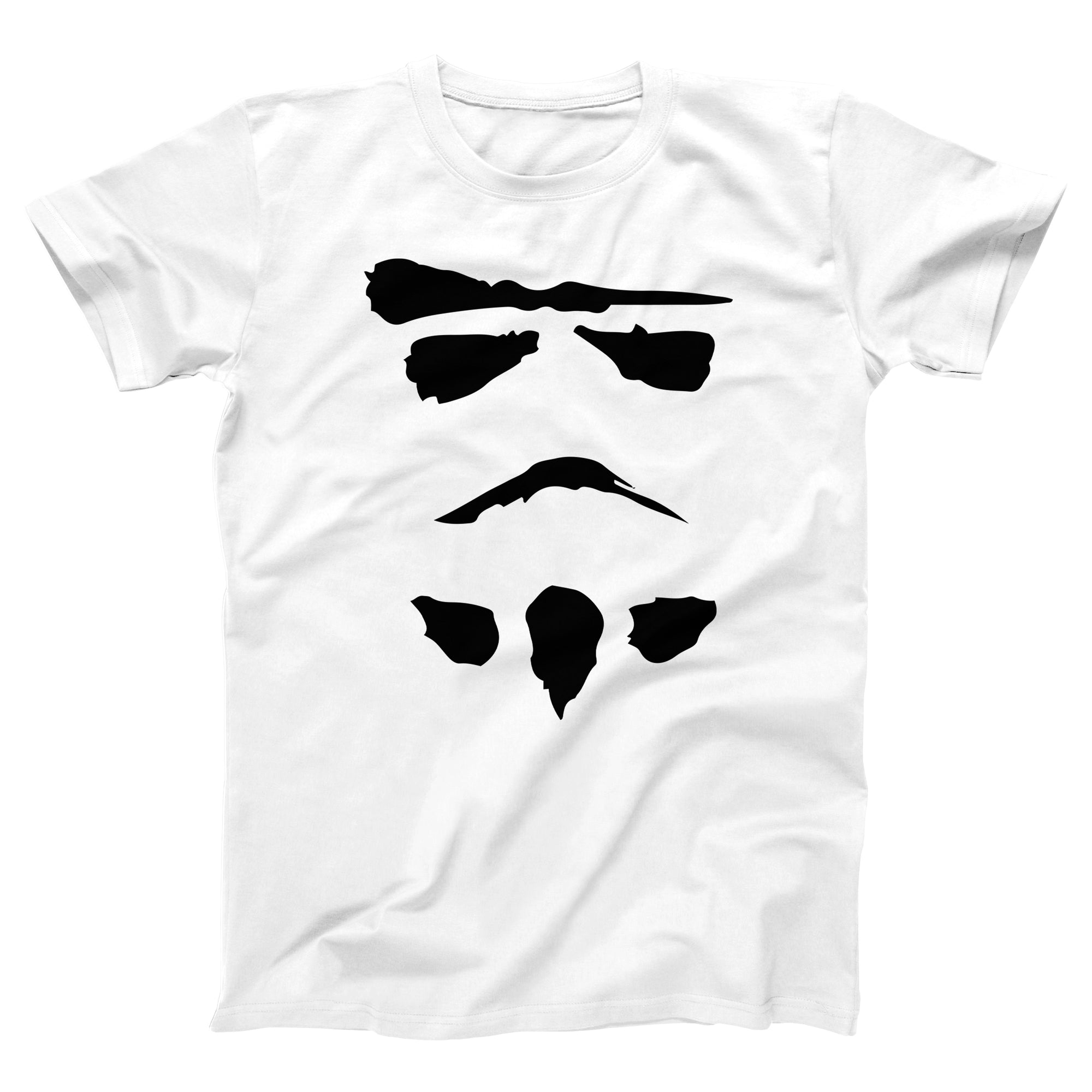 Stormtrooper Ink Blot Adult Unisex T-Shirt - anishphilip