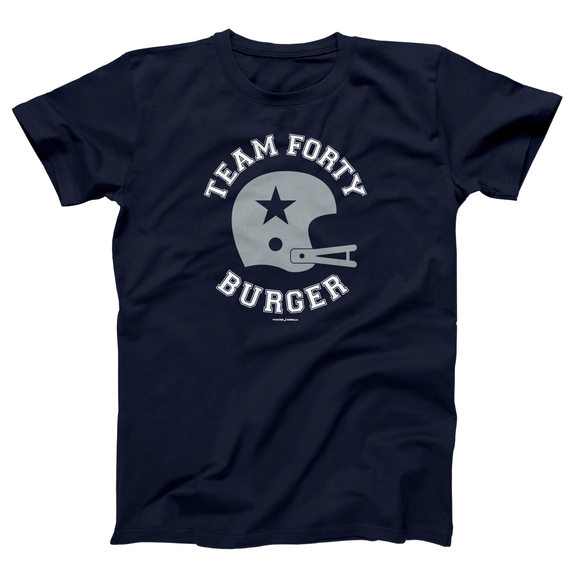 Team Forty Burger Adult Unisex T-Shirt - anishphilip