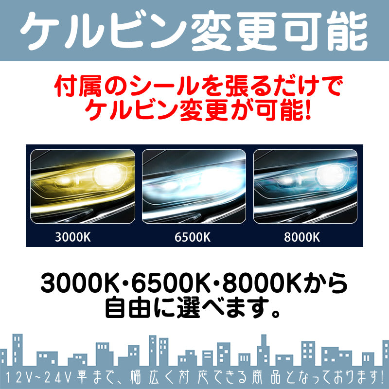 LED 最新 フォグランプ 左右 2個 ホワイト HB3 補償付き