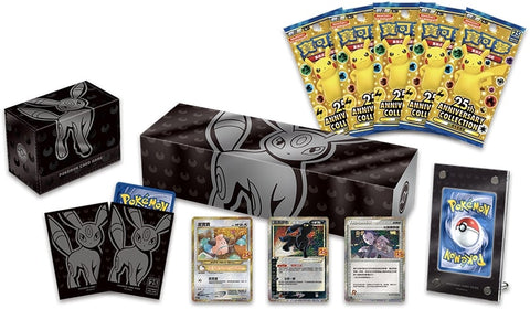 Umbreon Premium Collection Box Chinese Pokemon 25th anniversary card journeys