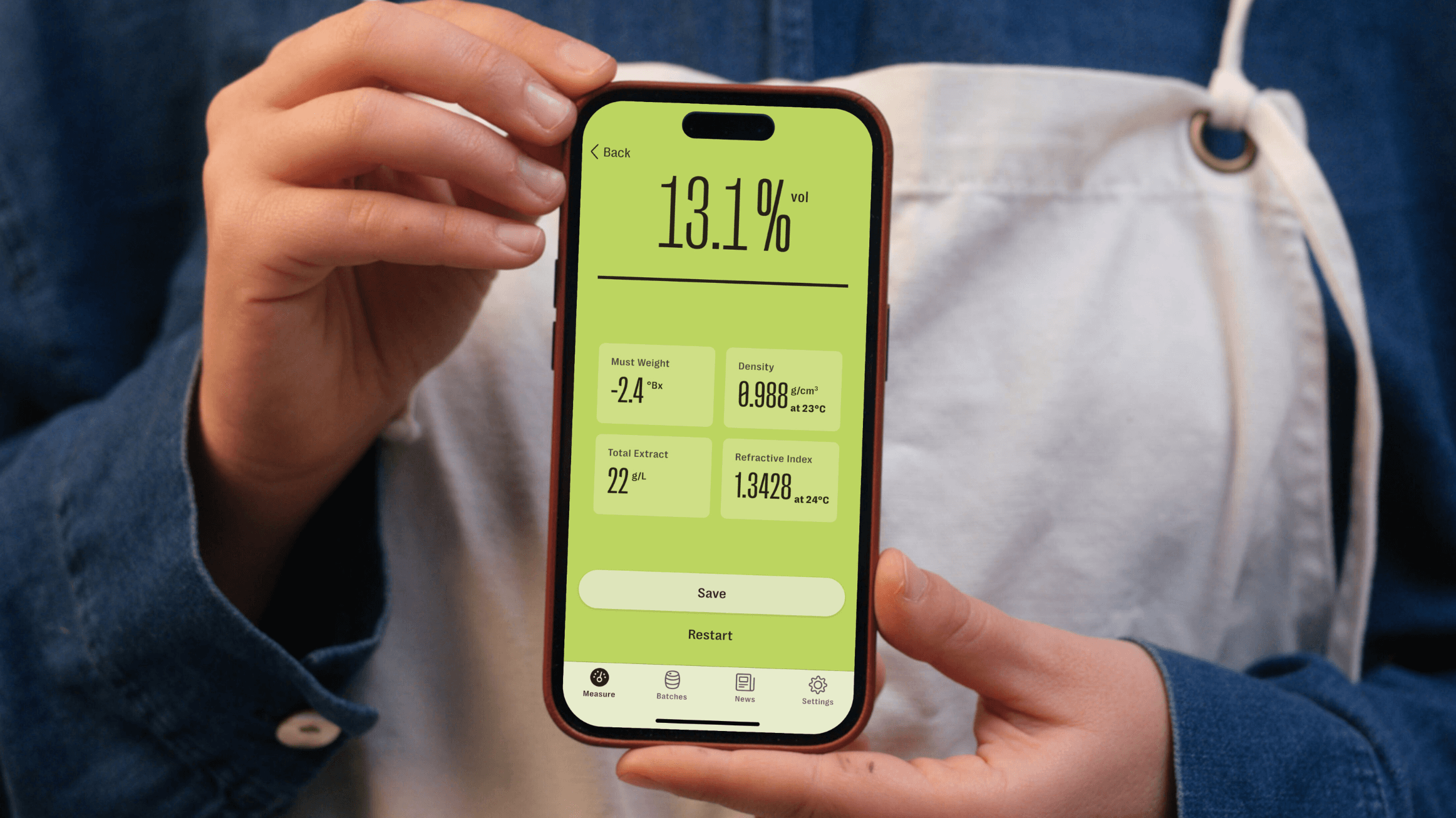 Measure ABV in Wine with EasyDens and SmartRef