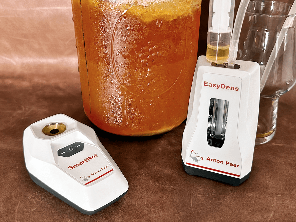 Alcohol conent of Kombucha with EasyDens and SmartRef Combo