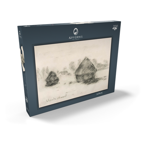 Stacks of Wheat by Claude Monet 200 Puzzle Schachtel Ansicht2