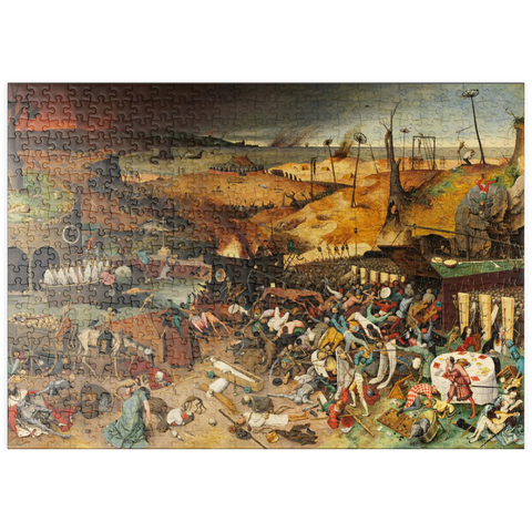 puzzleplate The Triumph of Death, 1563, by Pieter Bruegel the Elder 500 Puzzle