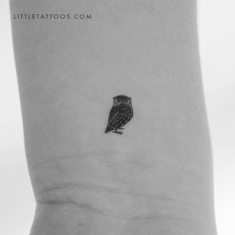 Ink'dom Tattoos - One cute small colored owl tattoo from... | Facebook