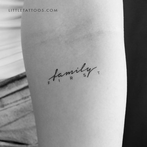 Buy Familia Temporary Tattoo / Family Tattoo / Heart Tattoo / Love Tattoo  Online in India - Etsy