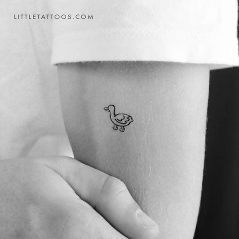 25 Duck Tattoos That Aren't Lame | Duck tattoos, Duck and ducklings, Tattoos  for dad memorial