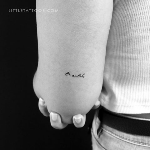 truth' in Tattoos • Search in +1.3M Tattoos Now • Tattoodo