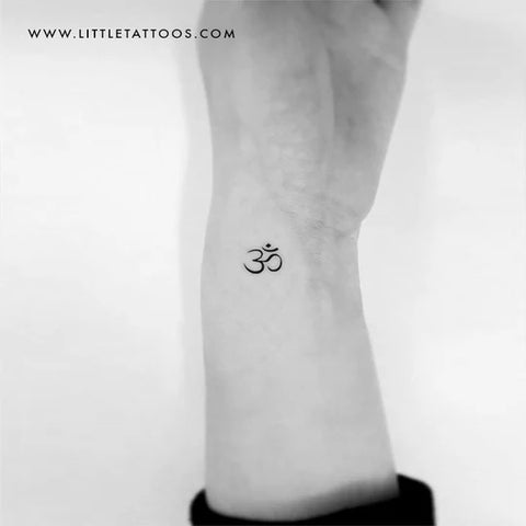 Mindfulness tattoos: Om symbol