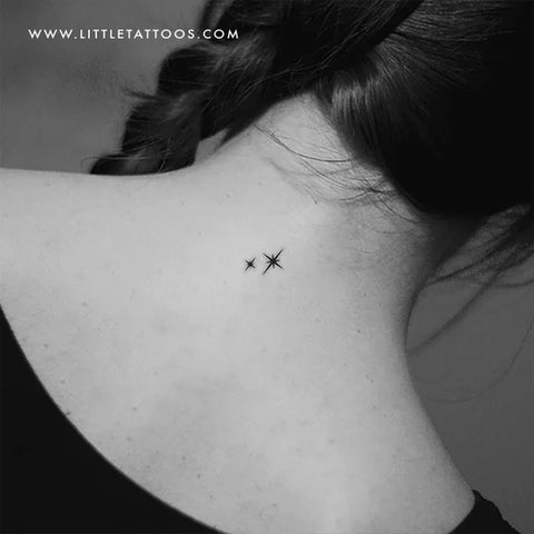Shooting star tattoos: Peter Pan first star to the right tattoo