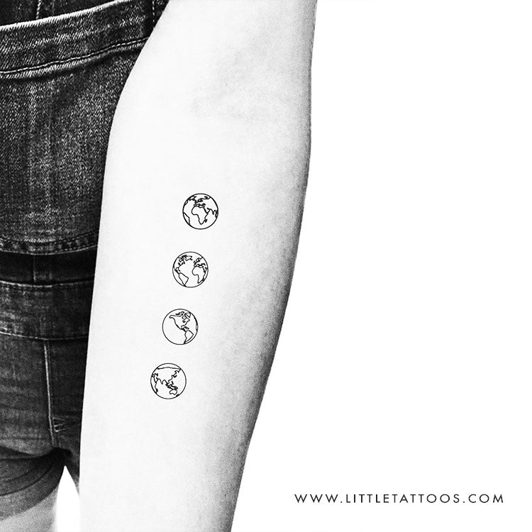 40 Awesome Planet Tattoo Designs For Ankle  Tattoo Designs   TattoosBagcom