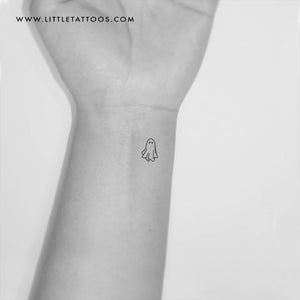 Out of Step Books  Gallery  Cute little trickortreating halloween ghost  tattoo that rhihusty recently created Be sure to visit Rhis page for  more rad tattoos  and if you are