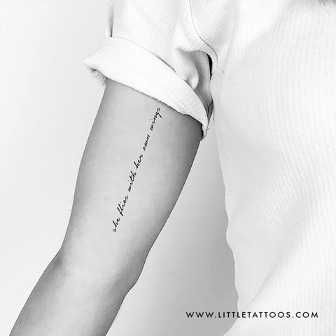 Tattoo tagged with small latin styles little lettering tiny side  languages black latin tattoo quotes alis volat propriis quotes   inkedappcom