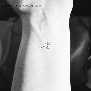Top 43 Simple Wave Tattoo Ideas 2021 Inspiration Guide