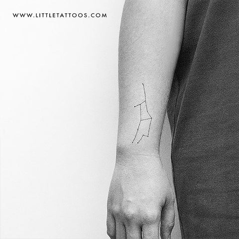 Sagittarius constellation and saturn tattoo - Tattoogrid.net