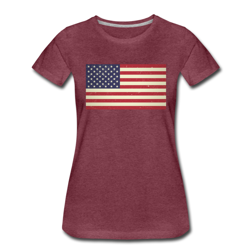 Vintage US Flag - Women’s Premium T-Shirt – Mark's Emporium