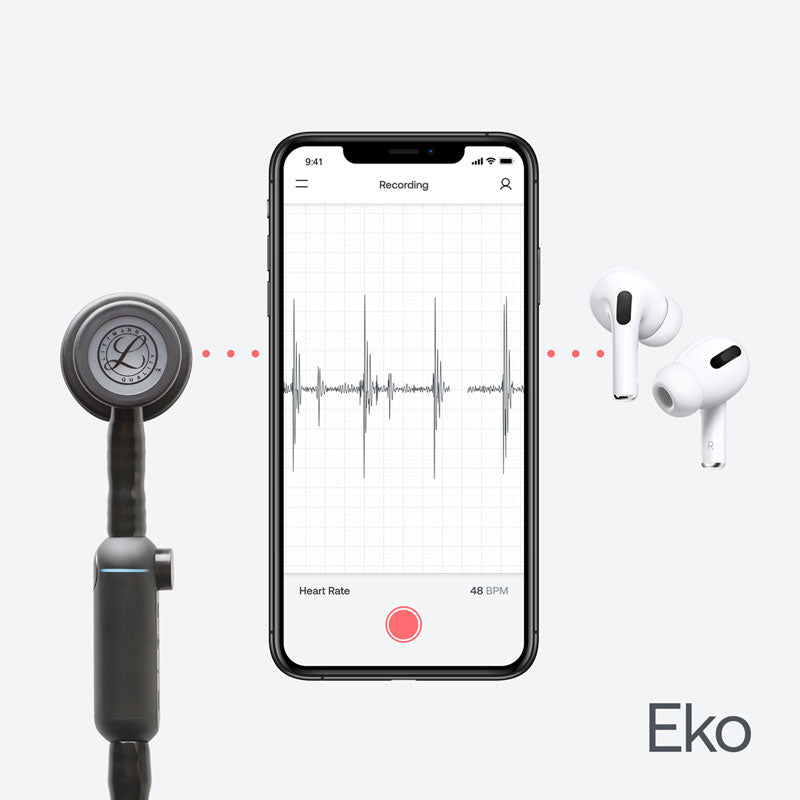 3M Littman CORE Digital Stethoscope Eko App and Ear Pods