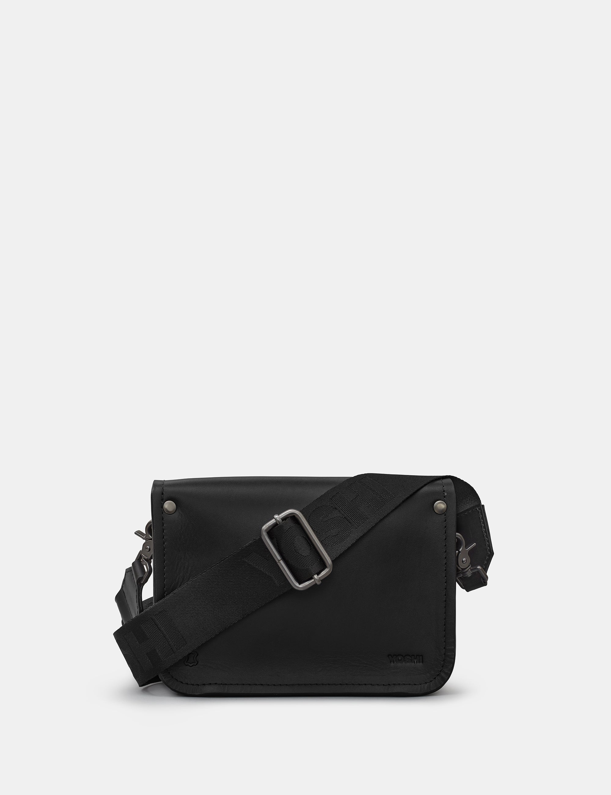 Tilney Black Leather Mini Satchel | Cross Body Bag | Handbag by Yoshi ...