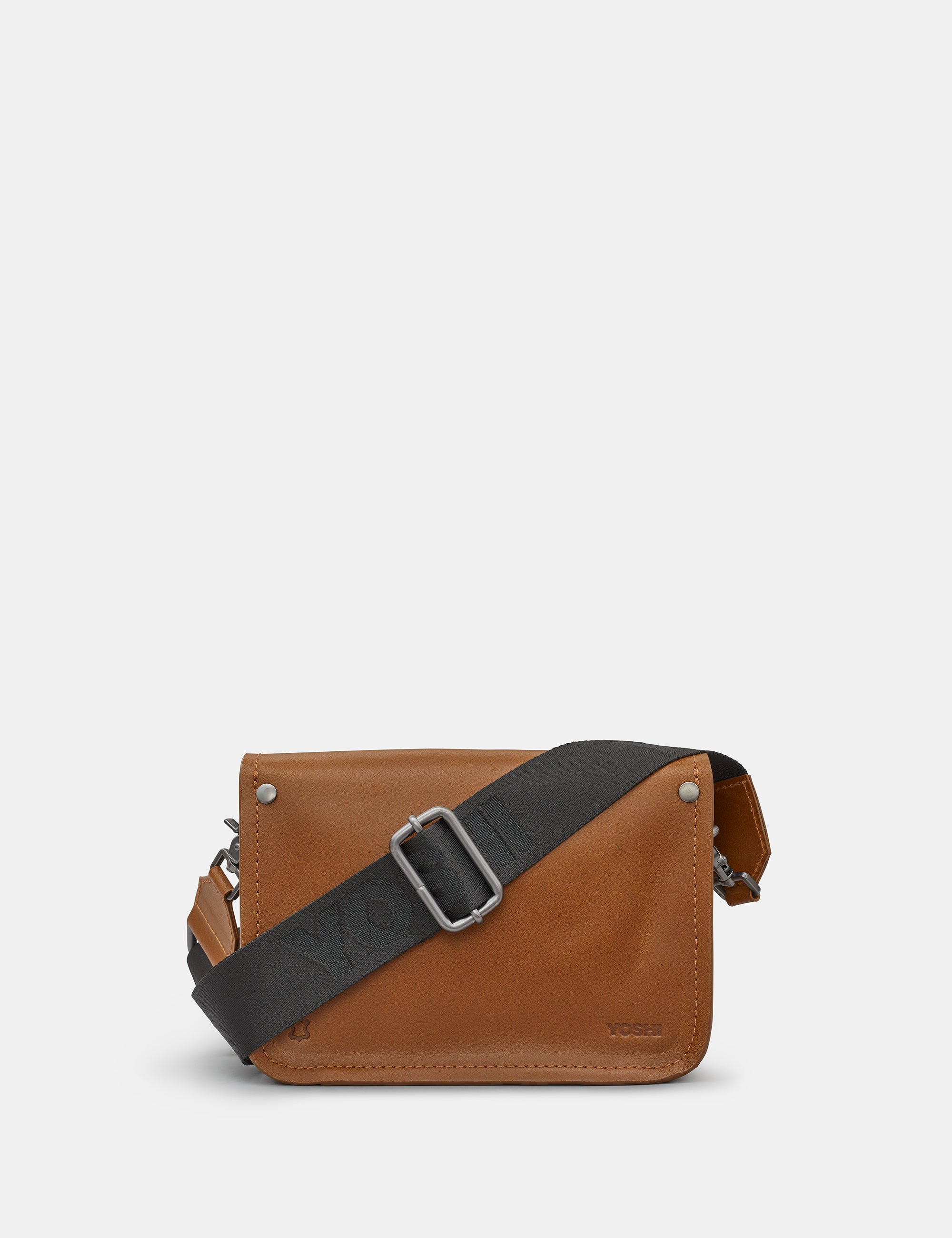 Tilney Brown Leather Mini Satchel | Cross Body Bag | Handbag by Yoshi ...