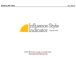 Influence Style Indicator Group Report