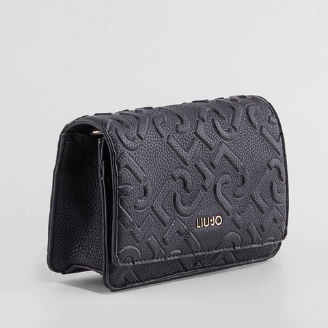 BOLSO LUIJO BANDOLERA NEGRO