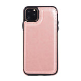 Ltd Store Gifts Pink / 12ProMax High Grade Leather Case Card Slots For iPhone