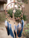 Blue and brown dreamcatcher