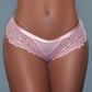 3-Pack Soft Satin Cheeky Lace Panties