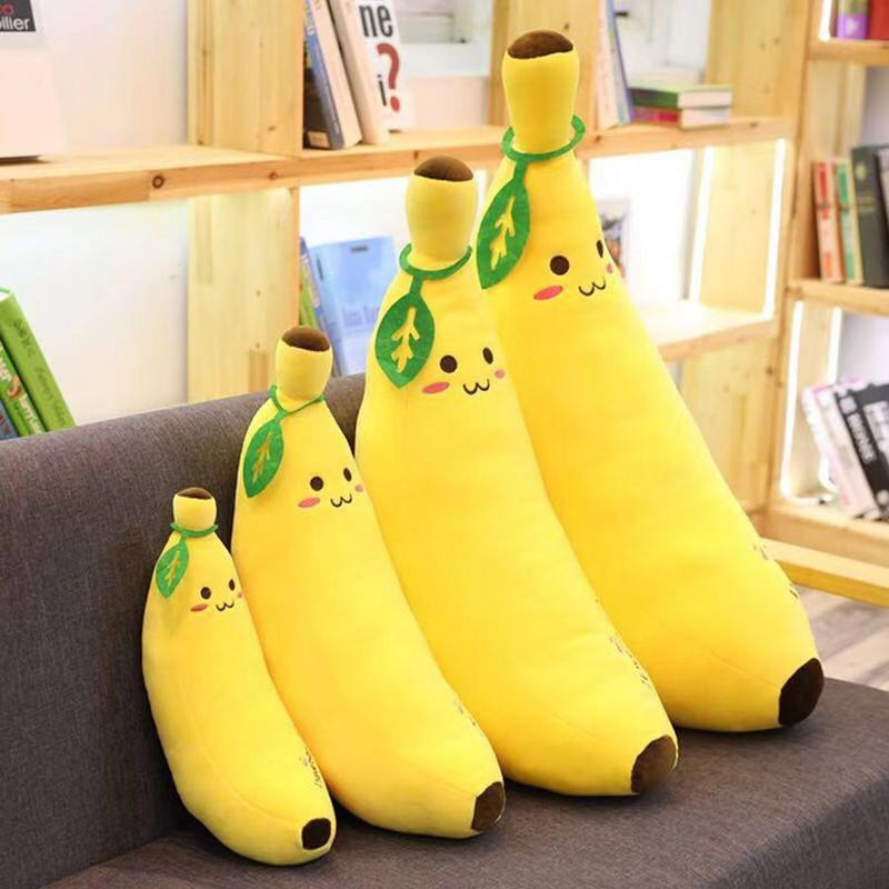 kawaii banana plush