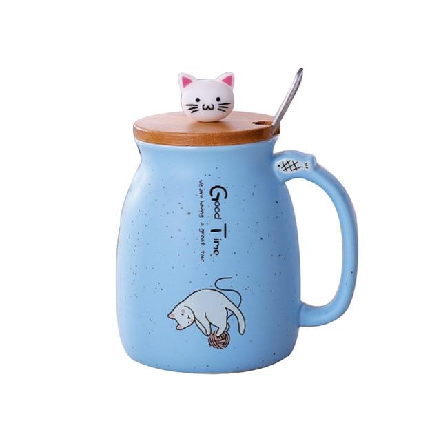 Kawaii Kitten Mug – BlossomMemento