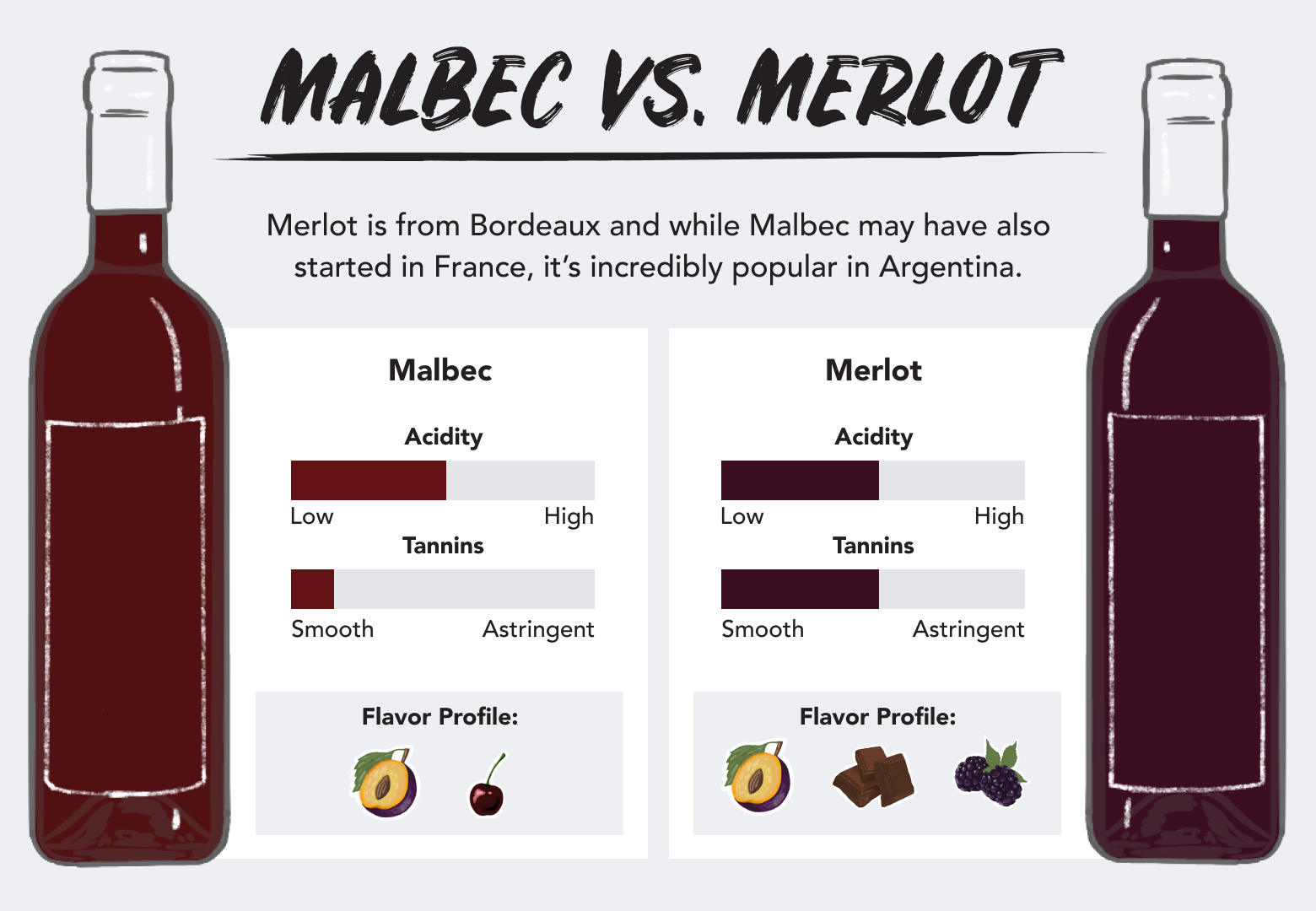 Malbec vs. Merlot – Wine Insiders