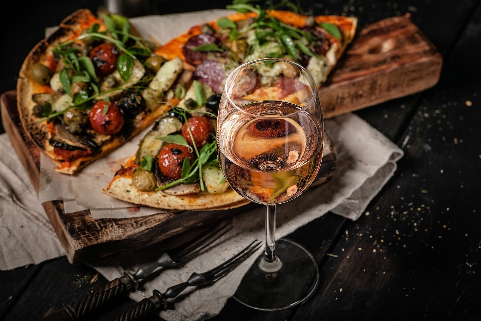 best rose wine with pizza