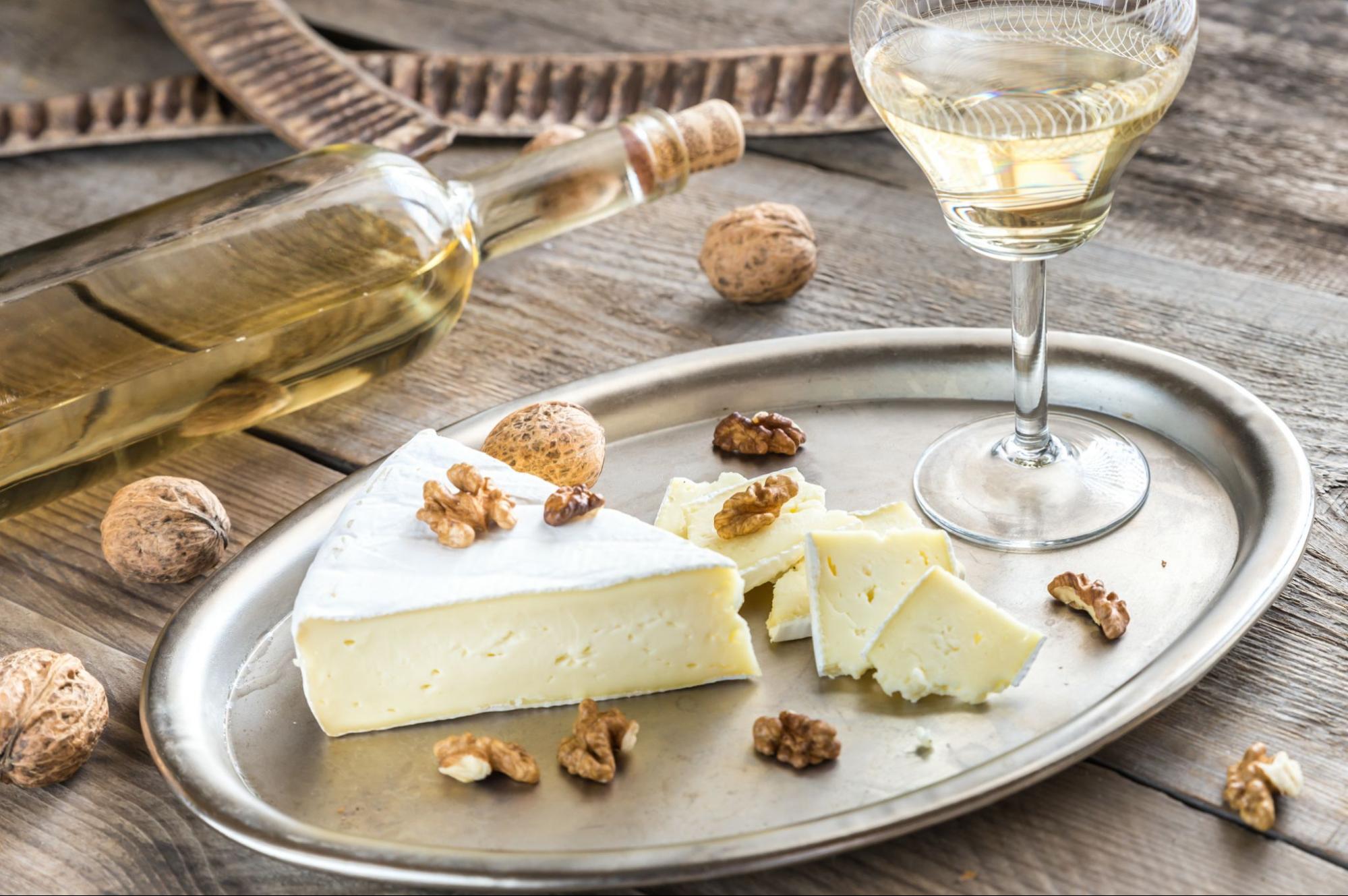 best white wine with cheese