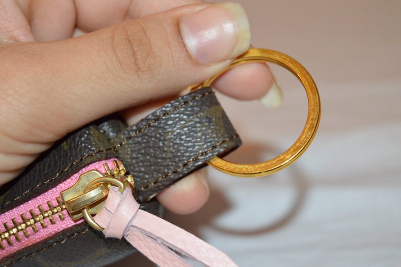 REPURPOSED Louis Vuitton Card Pouch Key Chain – NH Timeless Designers