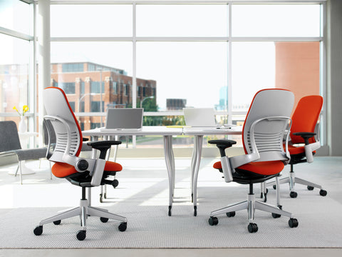 Steelcase Leap Blue Box Office Furniture Chair