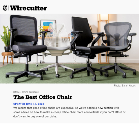 Steelcase Gesture Blue Box Office Furniture Chair New York Times Wire Cutter