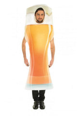 Beer glass costume for adults