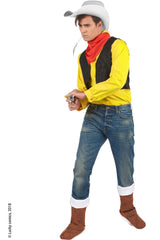 Lucky luke costume for the cowboys and indians fancy dress party theme