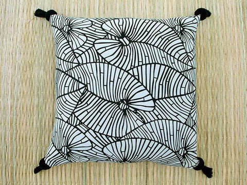 Black Jungle Cushion Cover