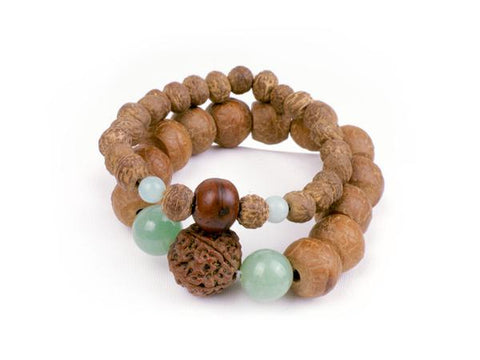 Bodhi Amazonite wrist malas