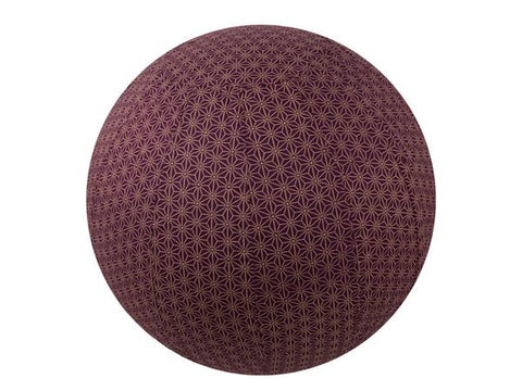 Plum Geometric Ball Cover
